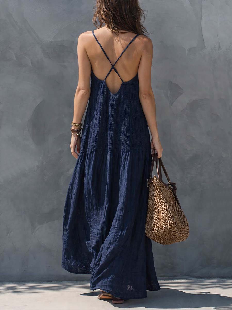 LUNA | Robe Maxi Boho Patchwork