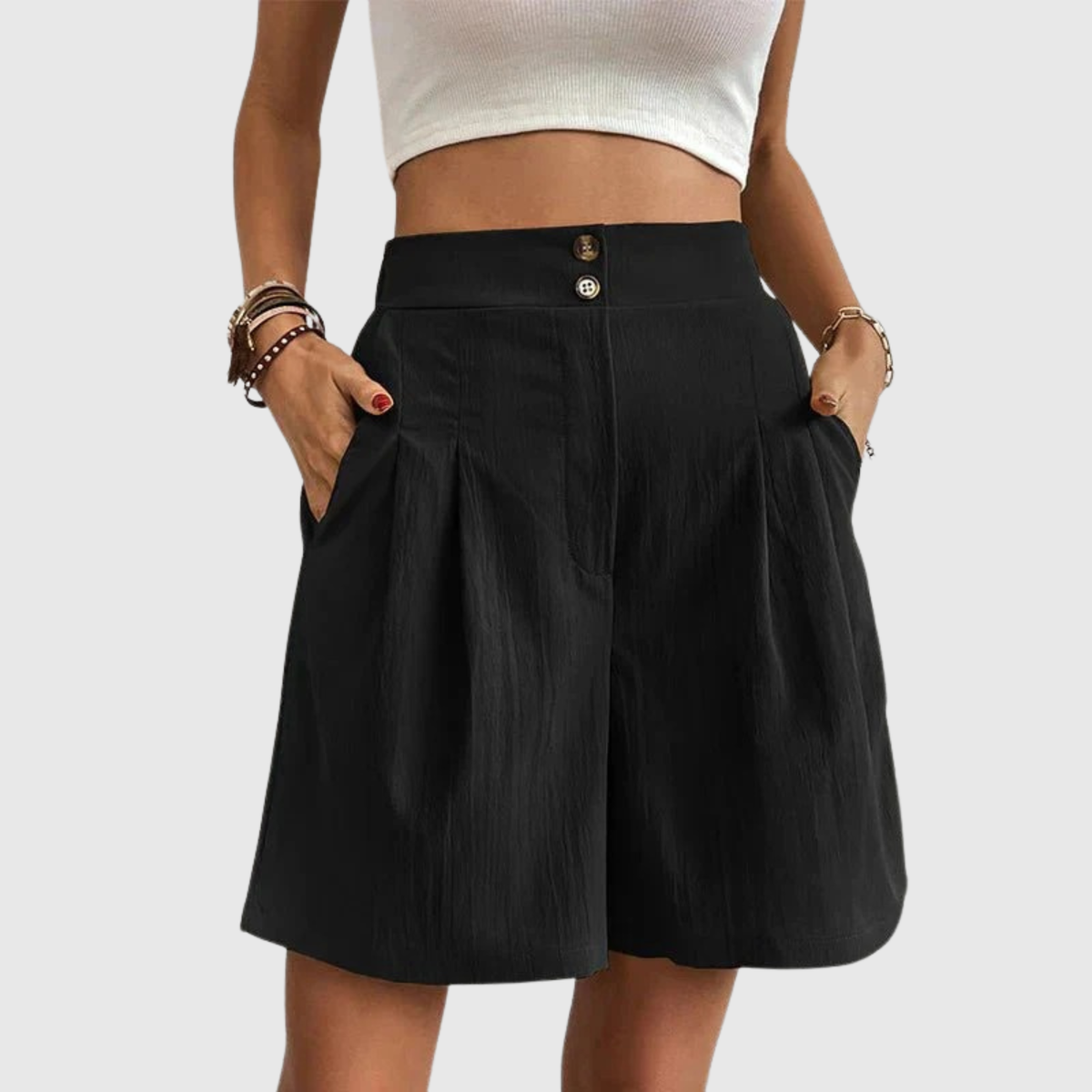 Jennifer | Shorts Confort Taille Haute