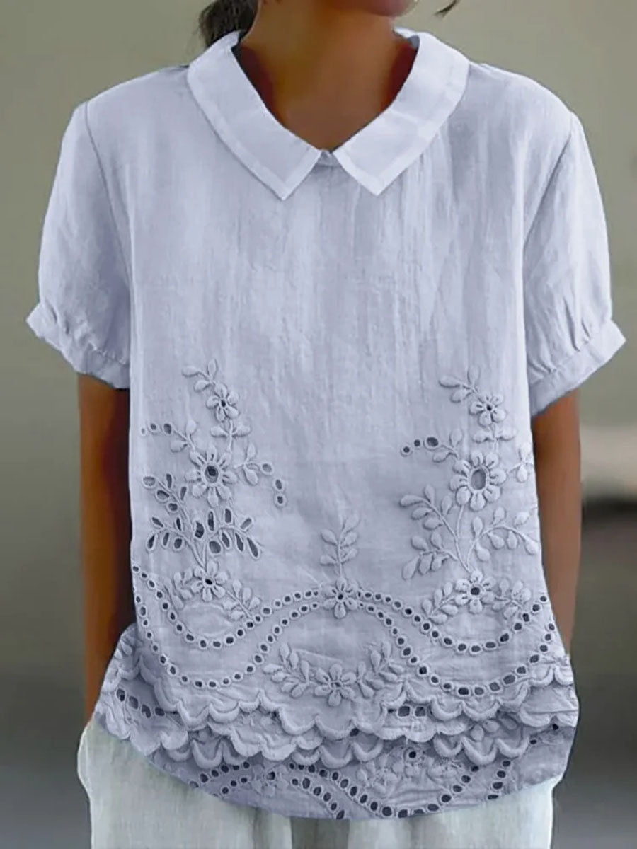 Lily™ | Chemise brodée