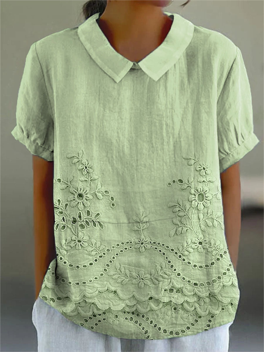 Lily™ | Chemise brodée