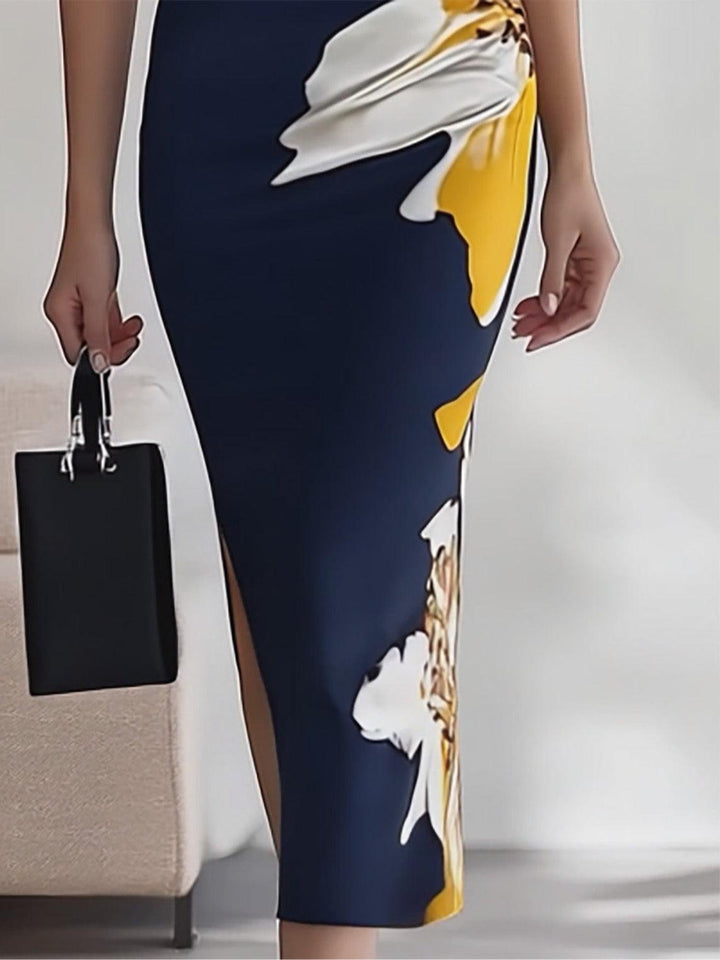 Lily | Robe Midi Élégante Glamour de Plage pour le Bureau et le Festival
