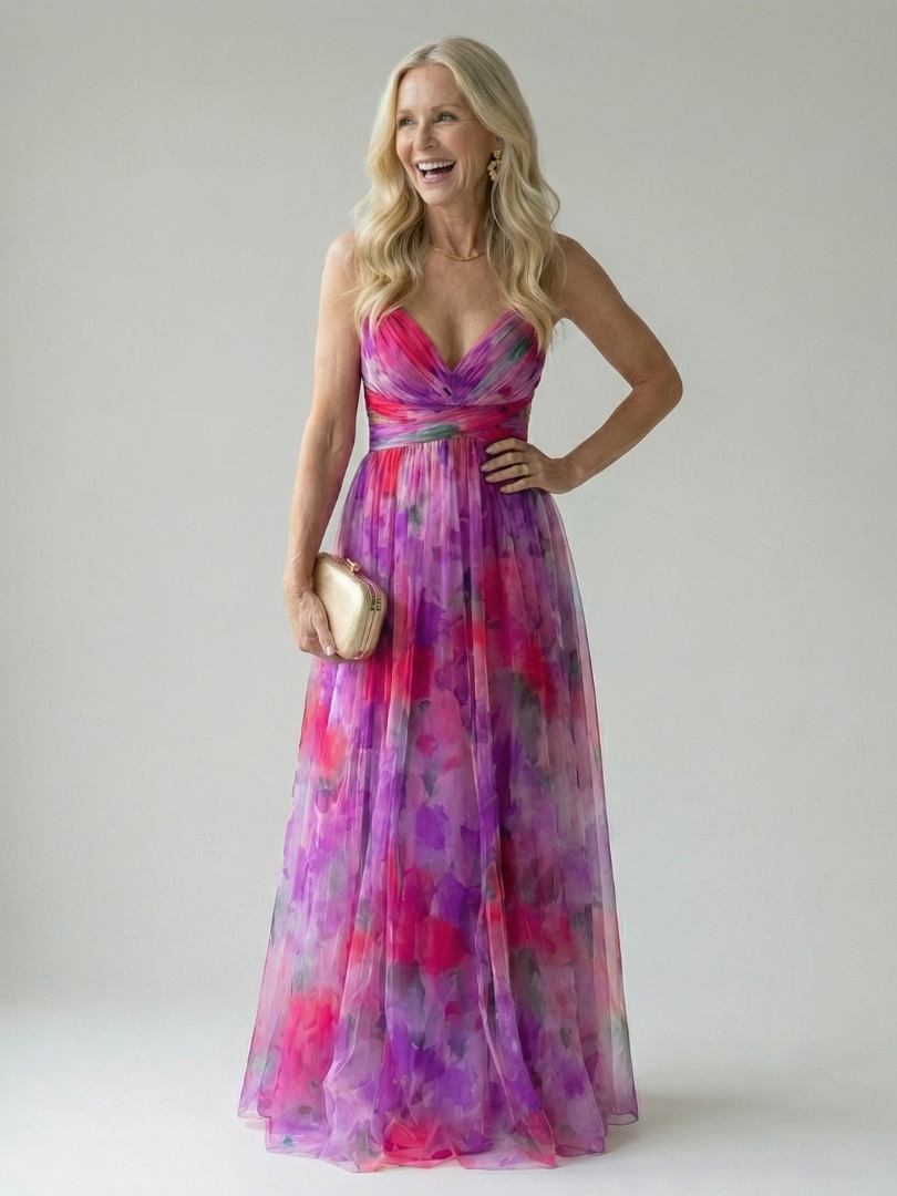 Isel | Robe Maxi à Enveloppement Doux