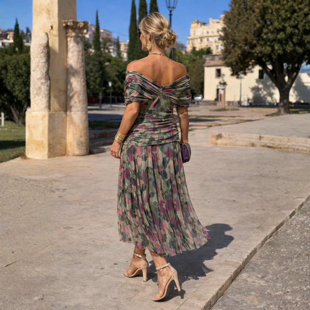 Mikaela | Robe Maxi Off Shoulder