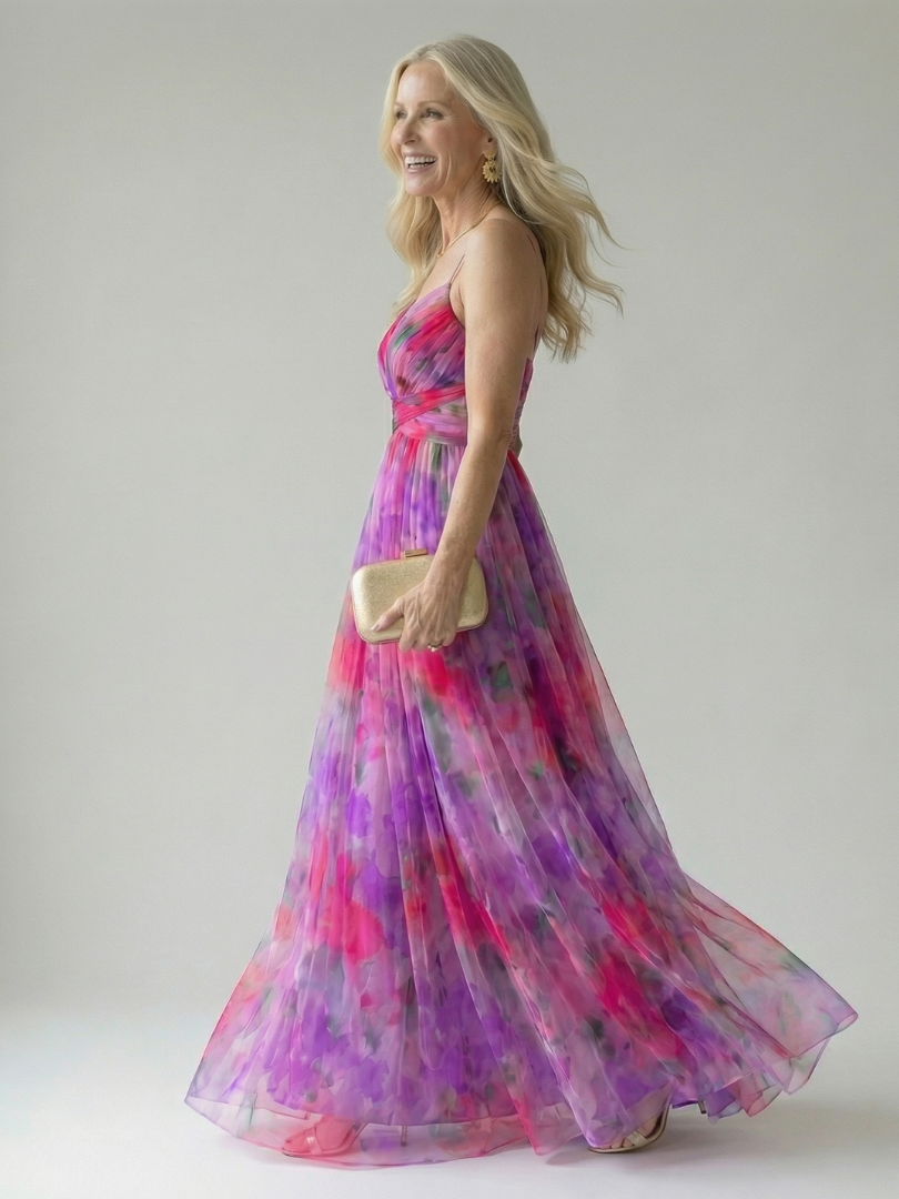 Isel | Robe Maxi à Enveloppement Doux