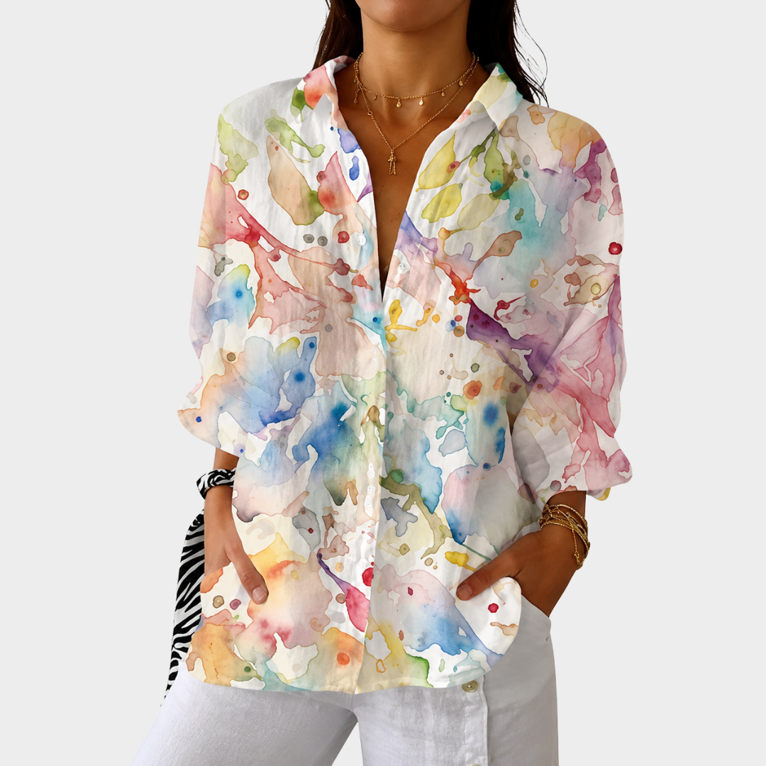 Blouse Légère et Colorée avec Imprimé