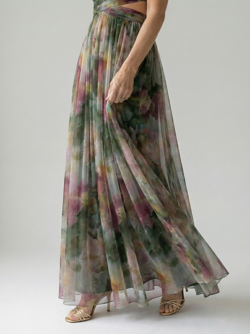Isel | Robe Maxi à Enveloppement Doux