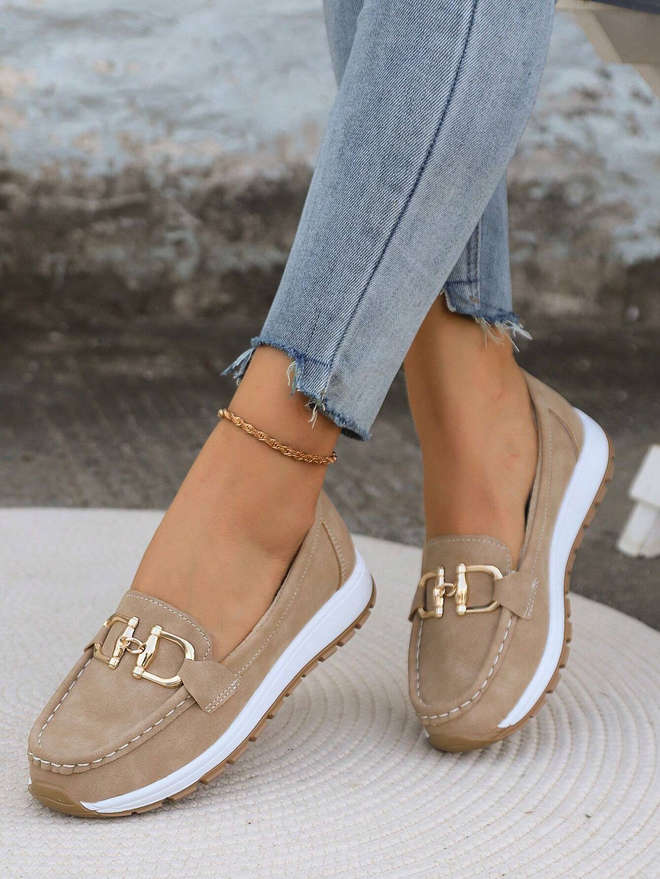 Ellie - Mocassins plats avec boucle
