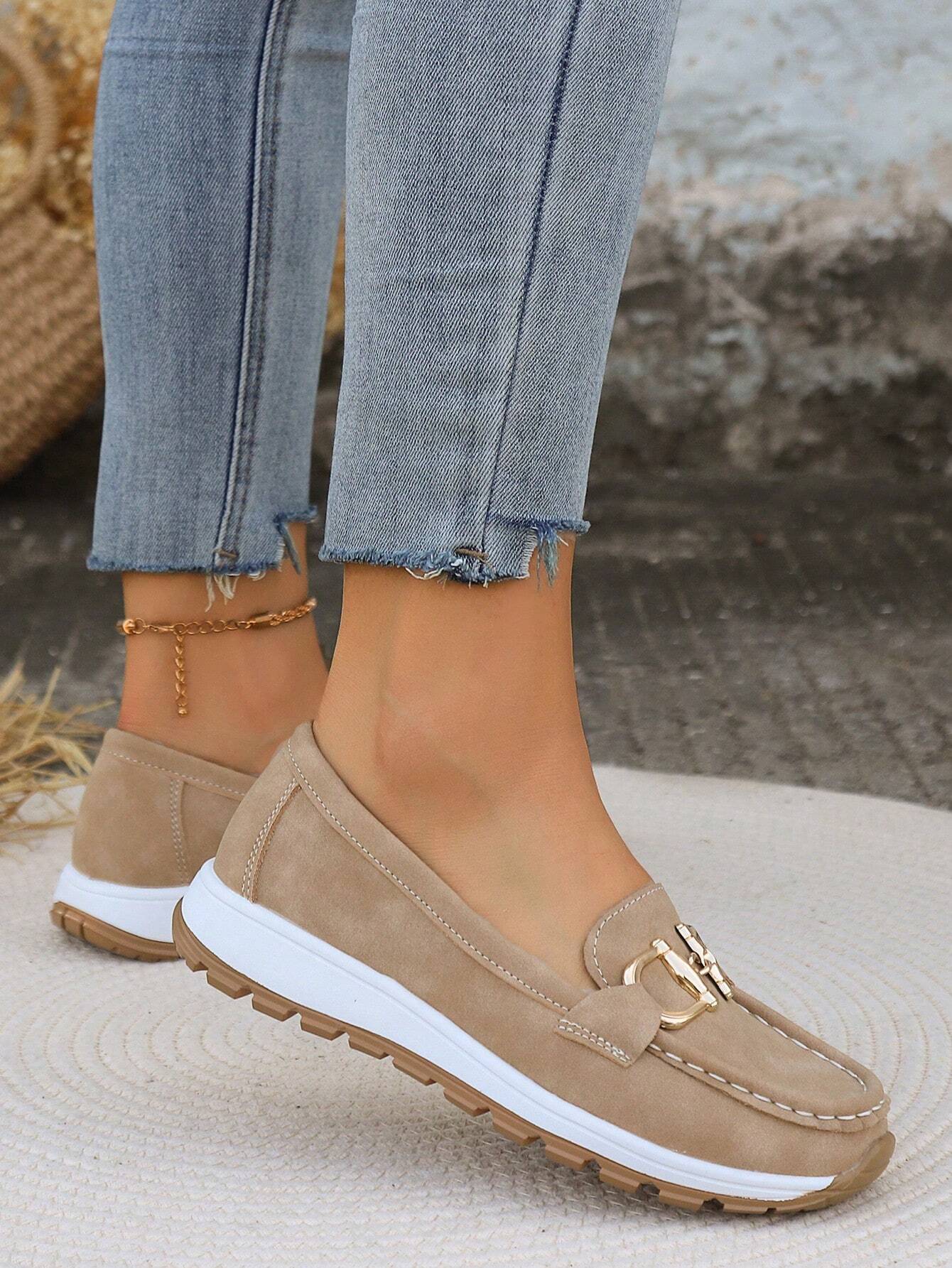 Ellie - Mocassins plats avec boucle
