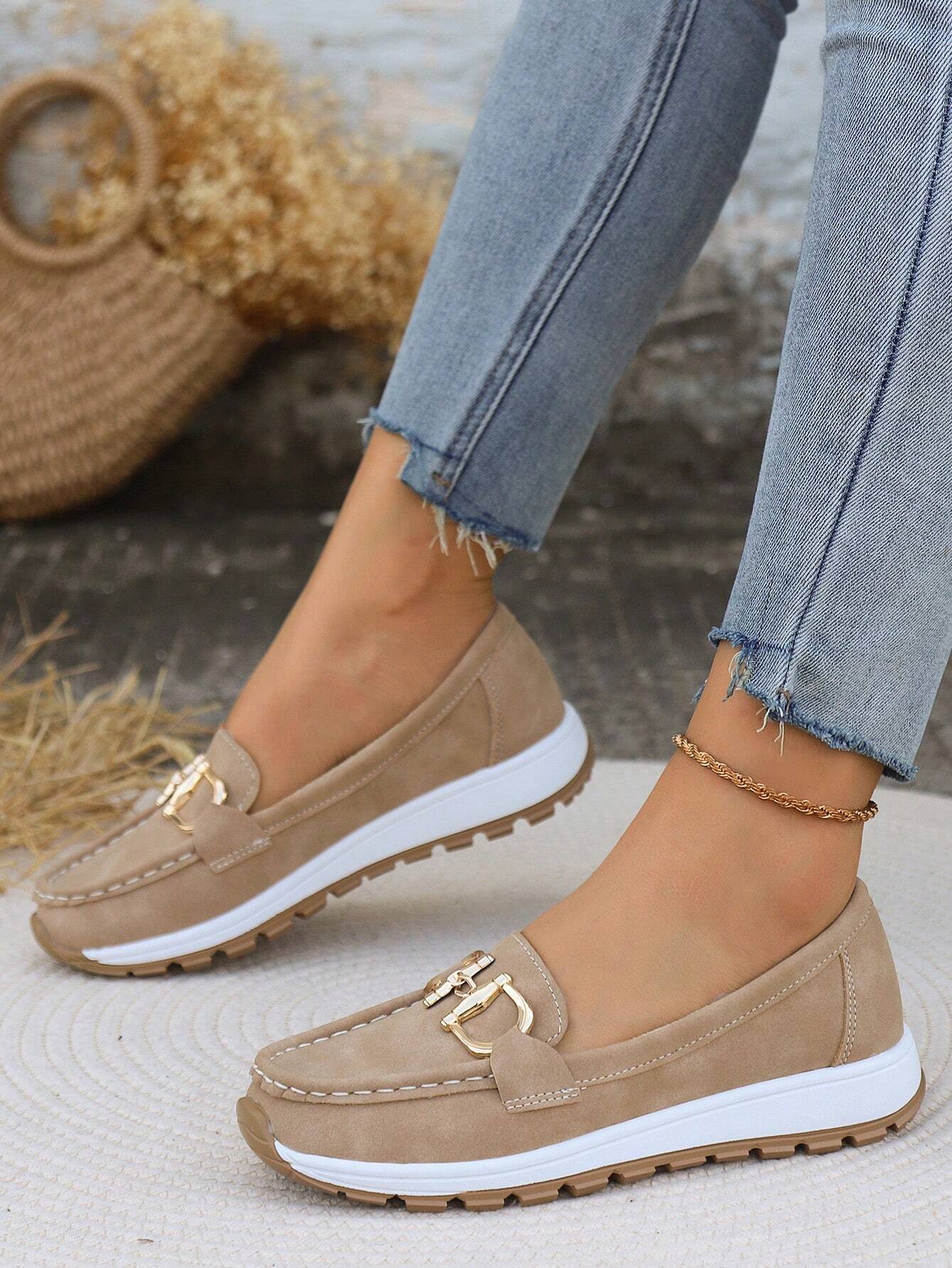 Ellie - Mocassins plats avec boucle