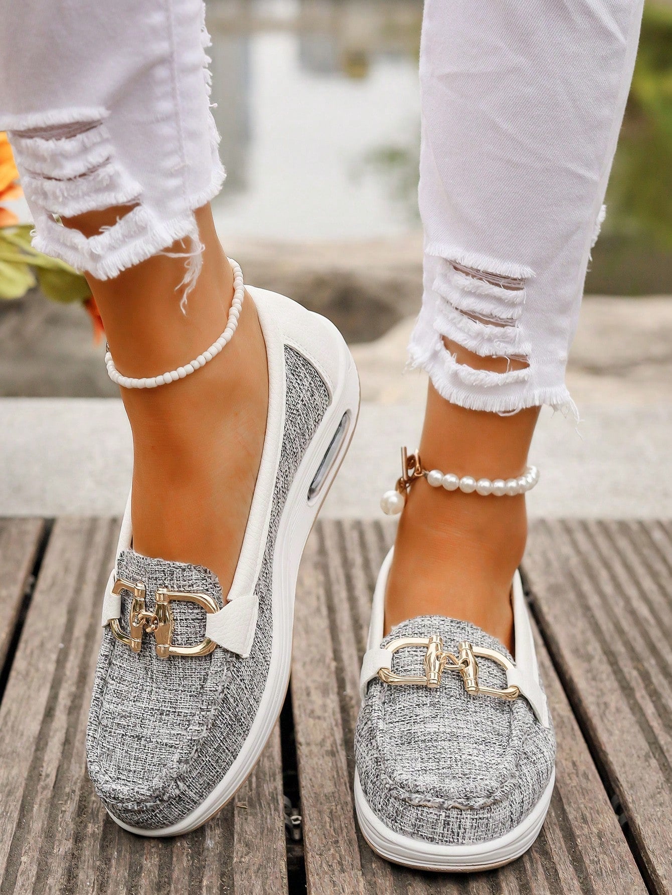 Ellie - Mocassins plats avec boucle
