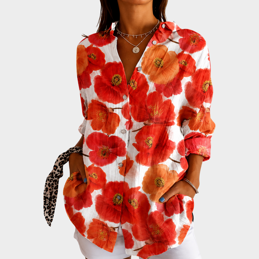 Blouse Légère et Colorée avec Imprimé