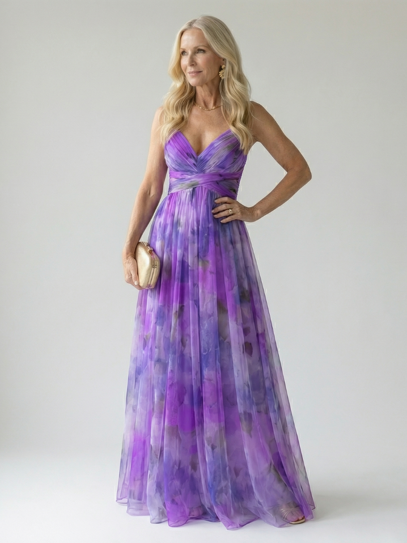 Isel | Robe Maxi à Enveloppement Doux