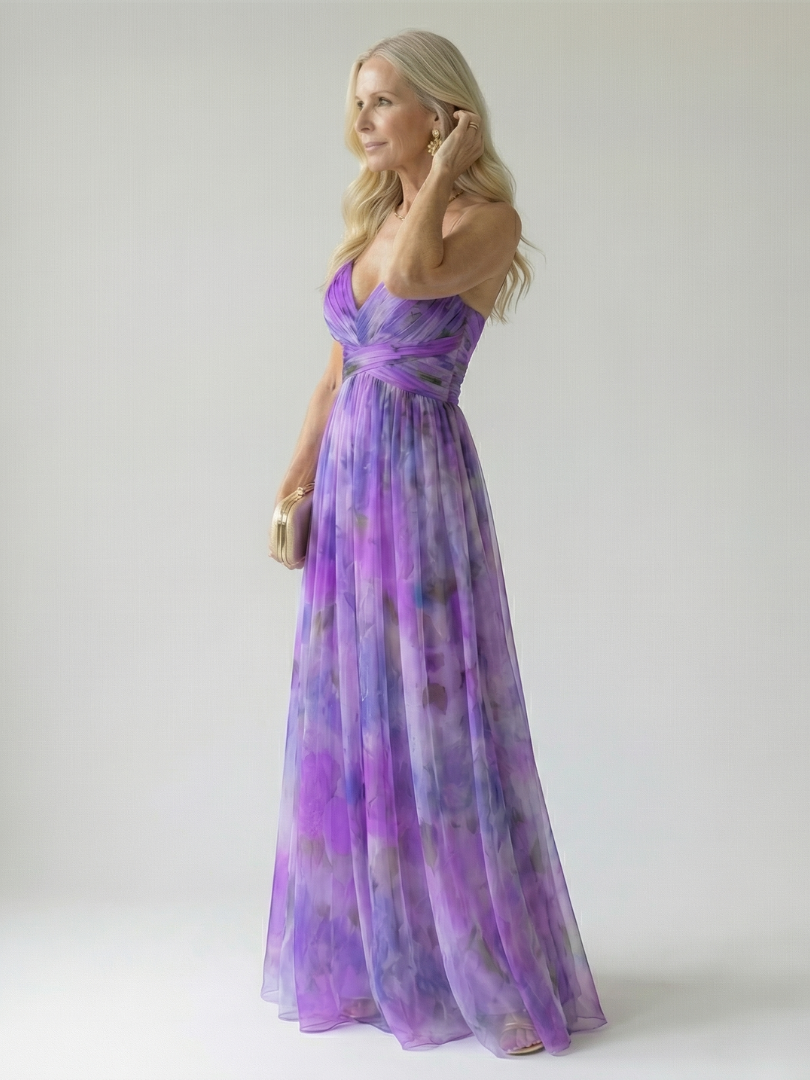 Isel | Robe Maxi à Enveloppement Doux