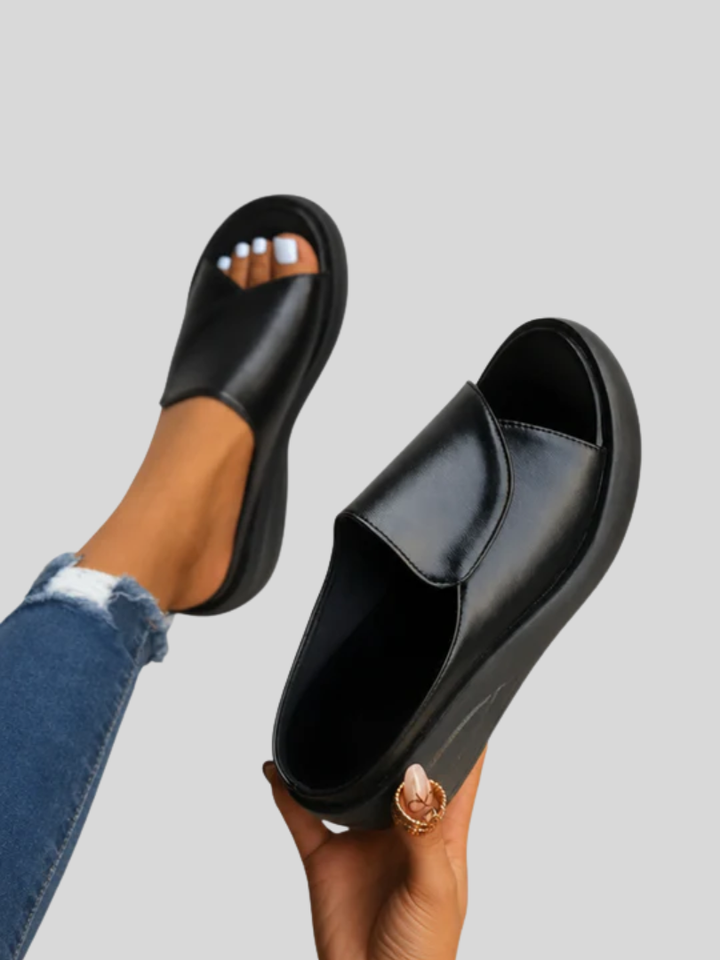 Eliza™ – Sandales Wedge Orthopédiques à Enfiler