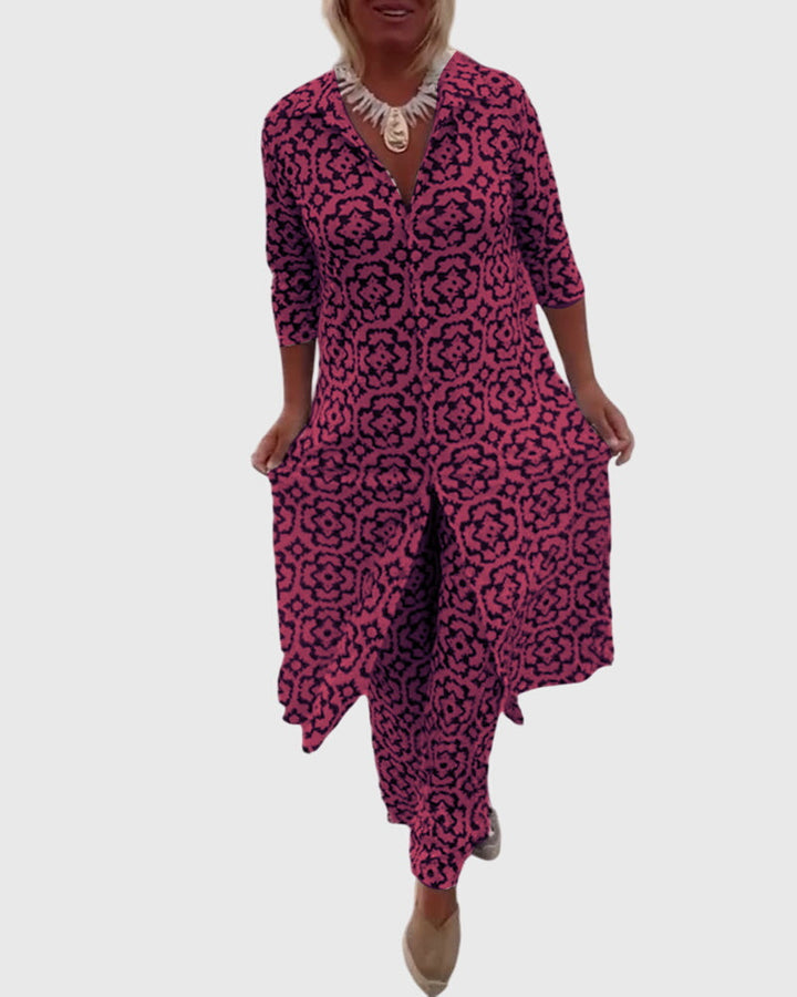 Gabriella™ | Ensemble Élégant Vintage en Deux Pièces