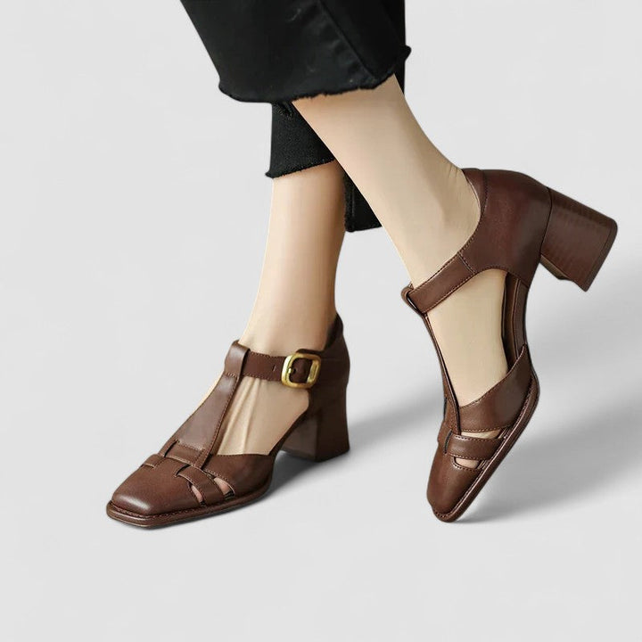 Scarlett – Talons Bloc Orthopédiques à T