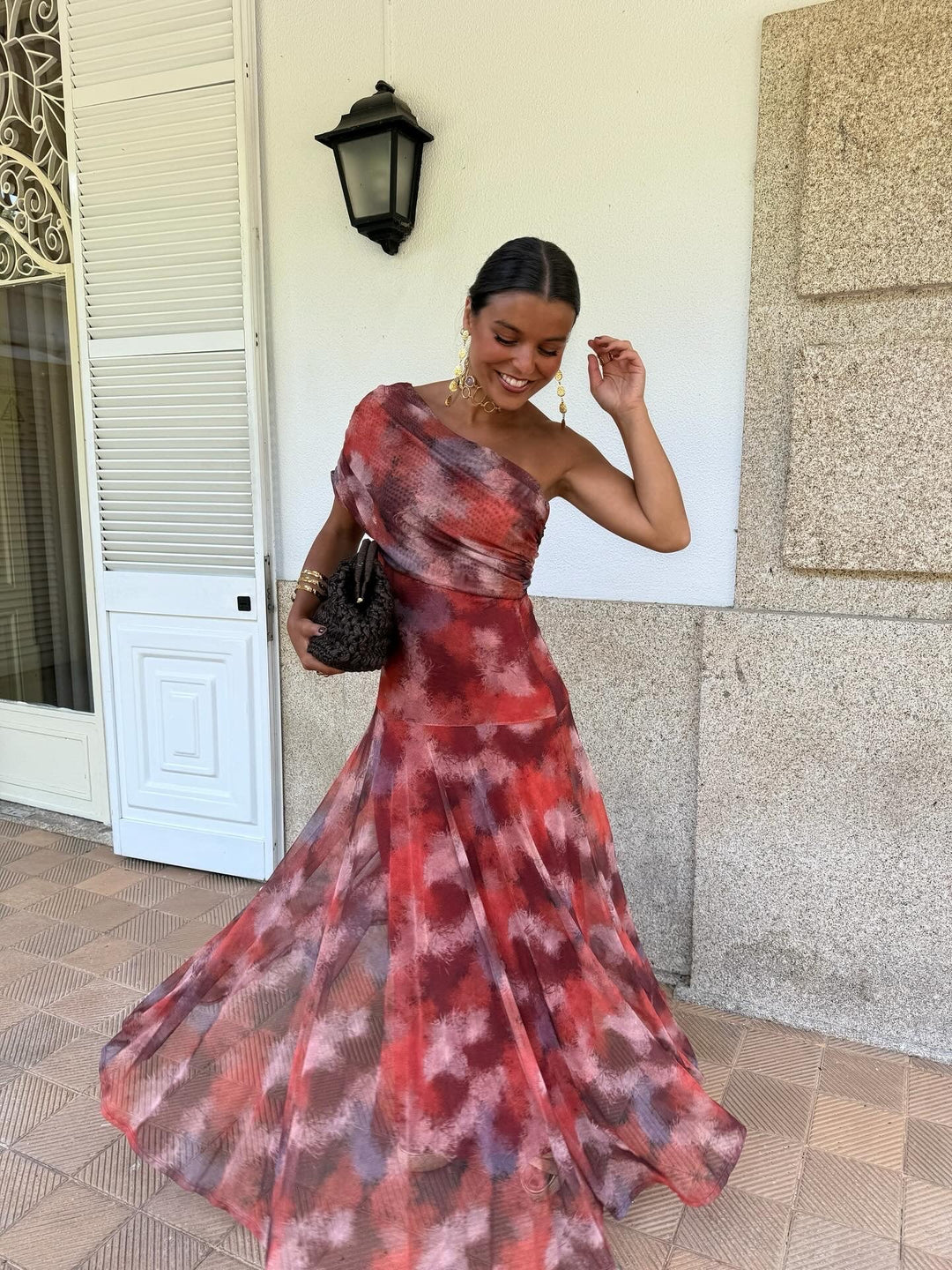Sabrina | Robe Longue Décolletée