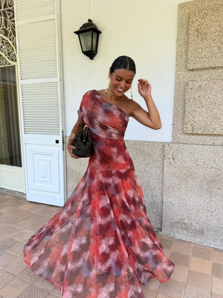 Sabrina | Robe Longue Décolletée