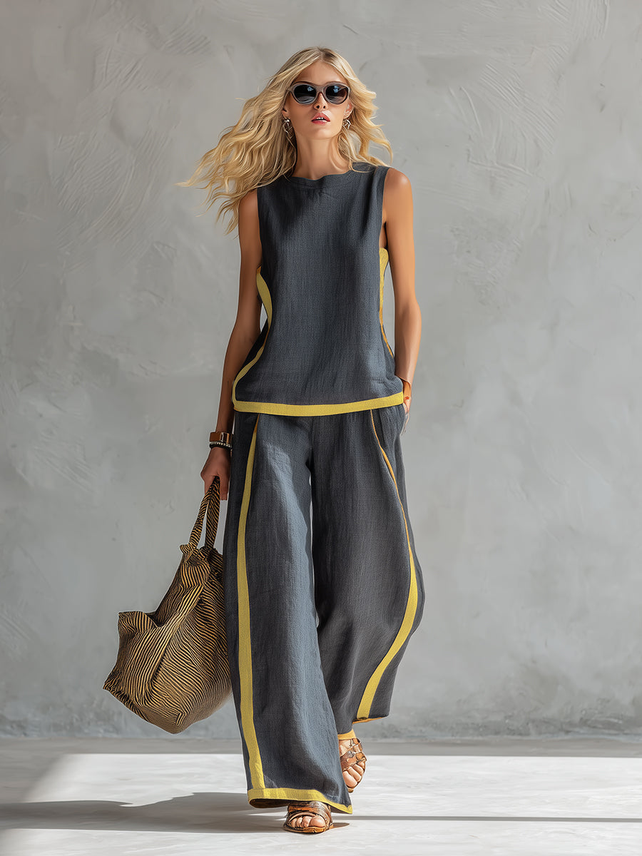Leila™ | Ensemble coton-lin