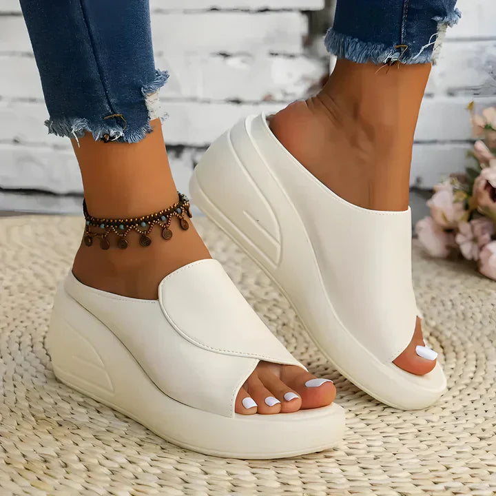 Eliza™ – Sandales Wedge Orthopédiques à Enfiler