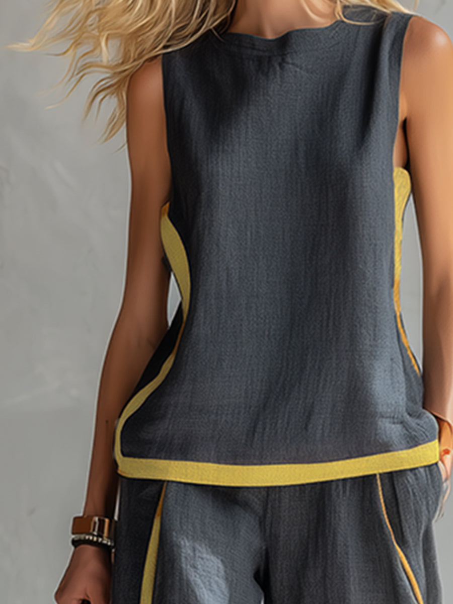 Leila™ | Ensemble coton-lin