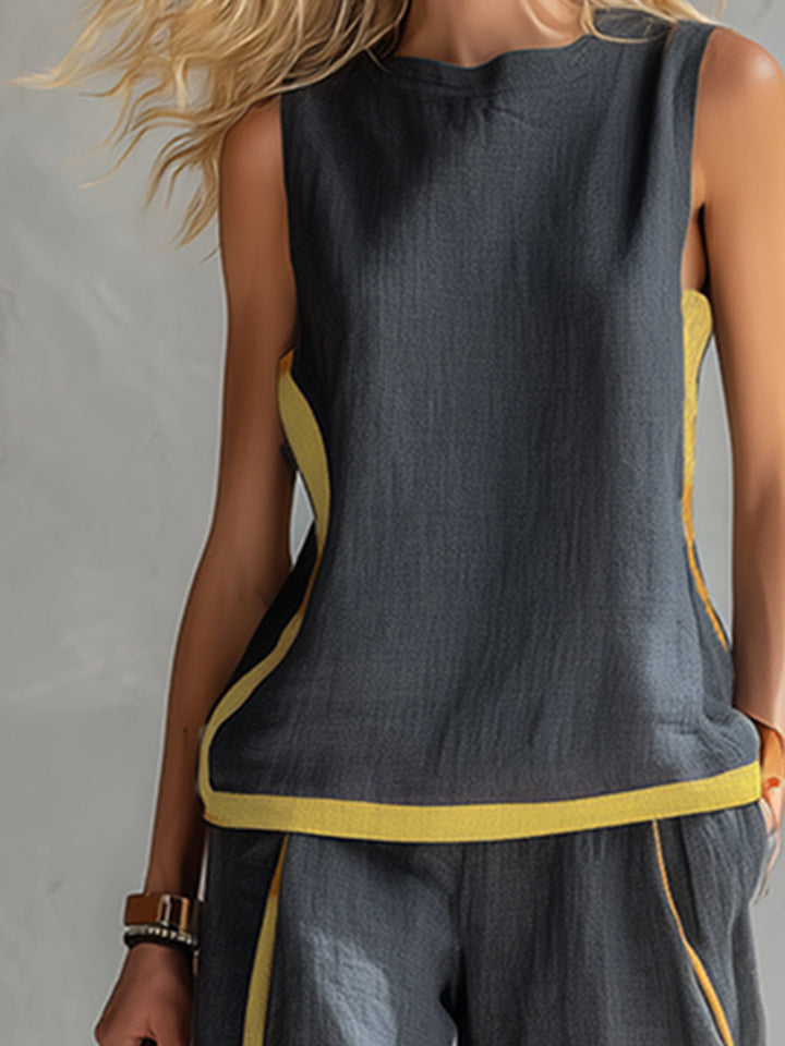 Leila™ | Ensemble coton-lin