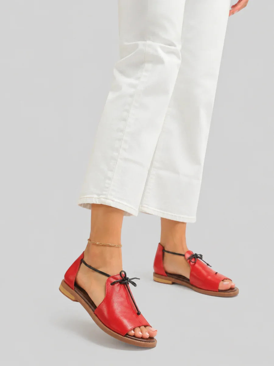 LILLIANA – SANDALES EN CUIR À SANGLE