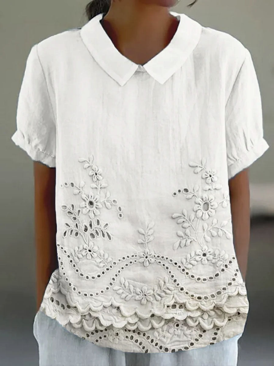 Lily™ | Chemise brodée