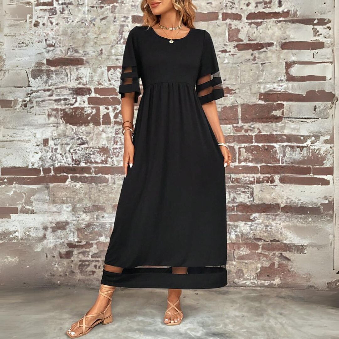 Beth | Robe Midi Flatteuse à Tummy-Smoothing
