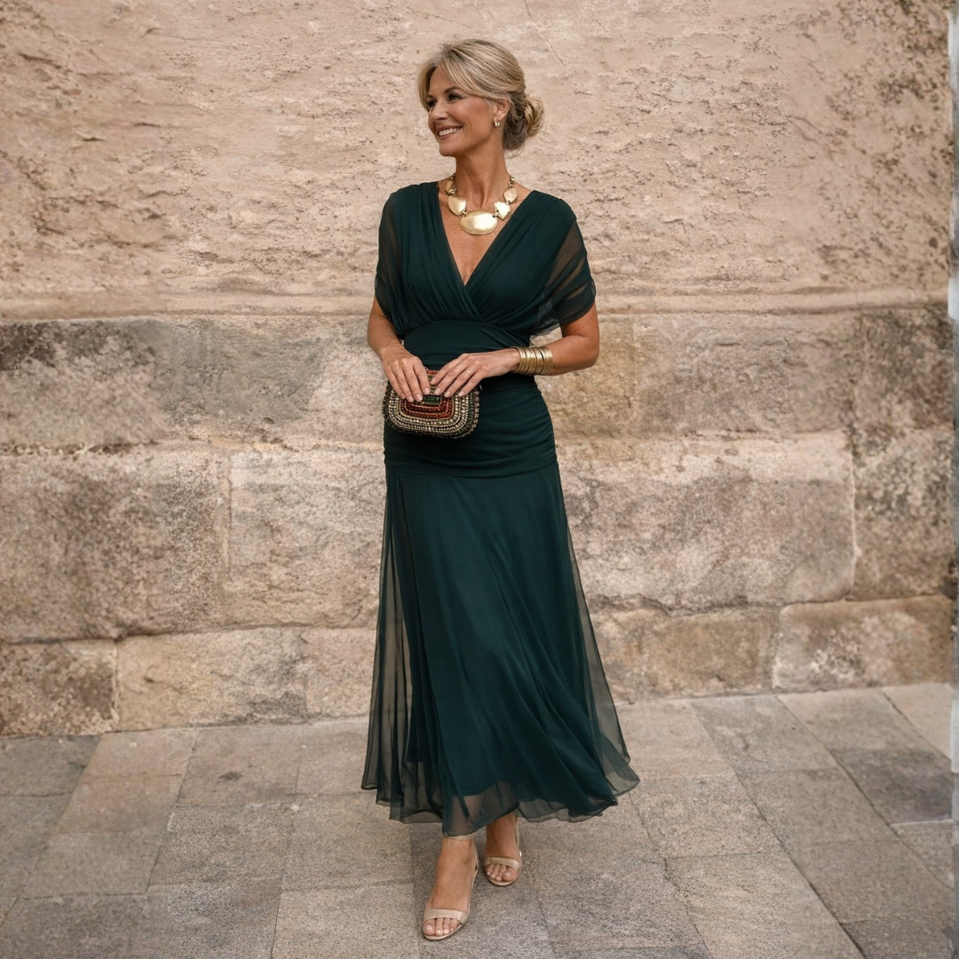 Mikaela | Robe Maxi Off Shoulder