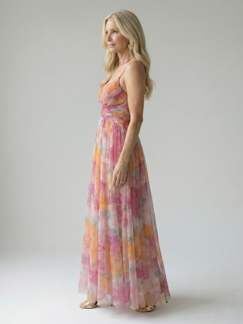 Isel | Robe Maxi à Enveloppement Doux