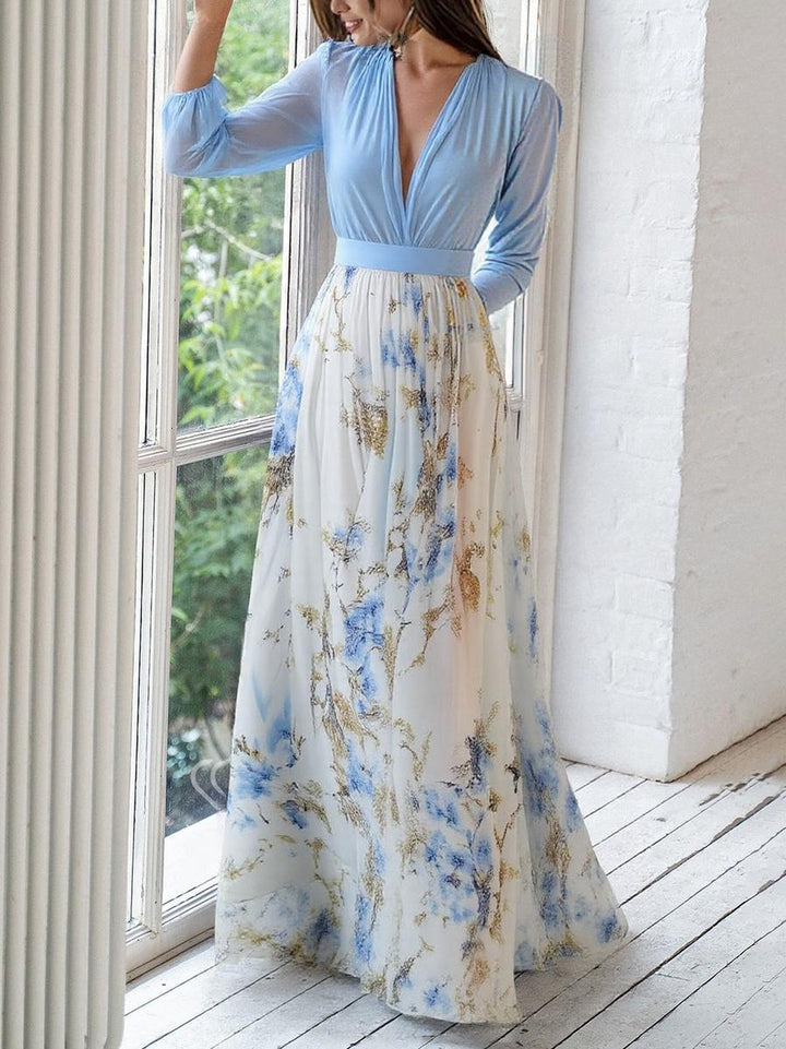Peniel™ | Robe Maxi Florale Élégante