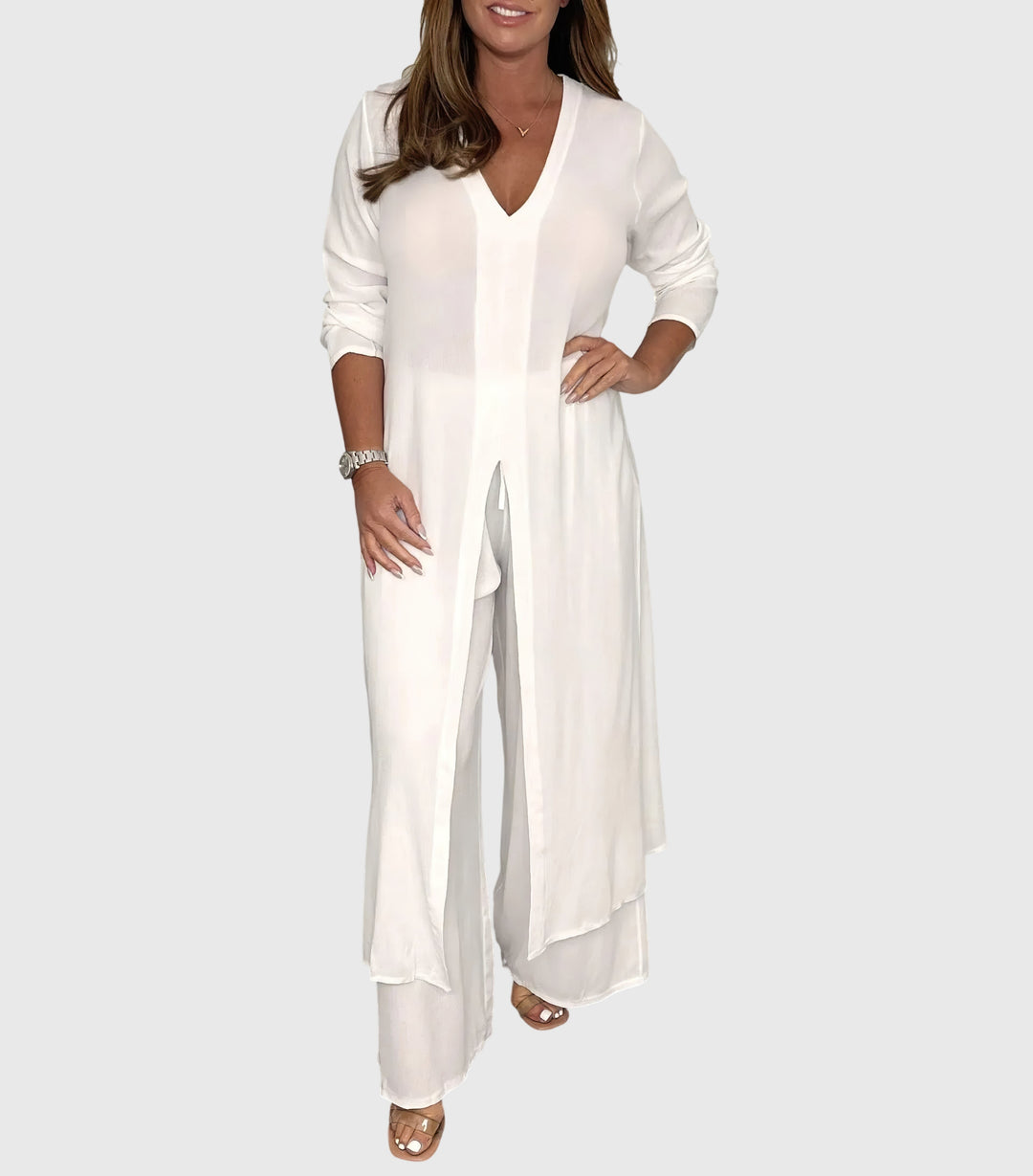 Olivia™ | Ensemble Élégant en Deux Pièces