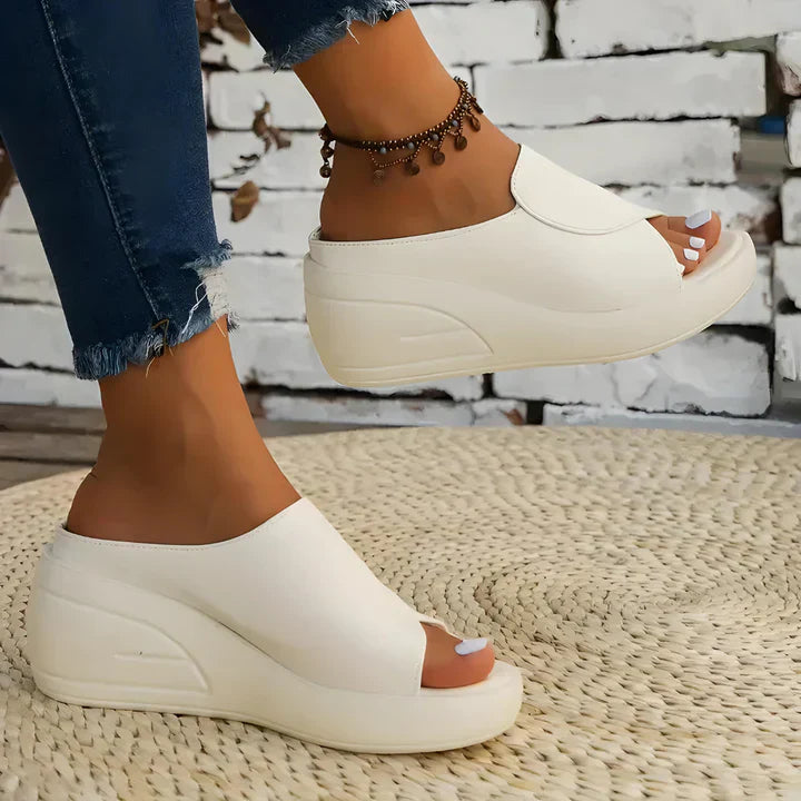 Eliza™ – Sandales Wedge Orthopédiques à Enfiler