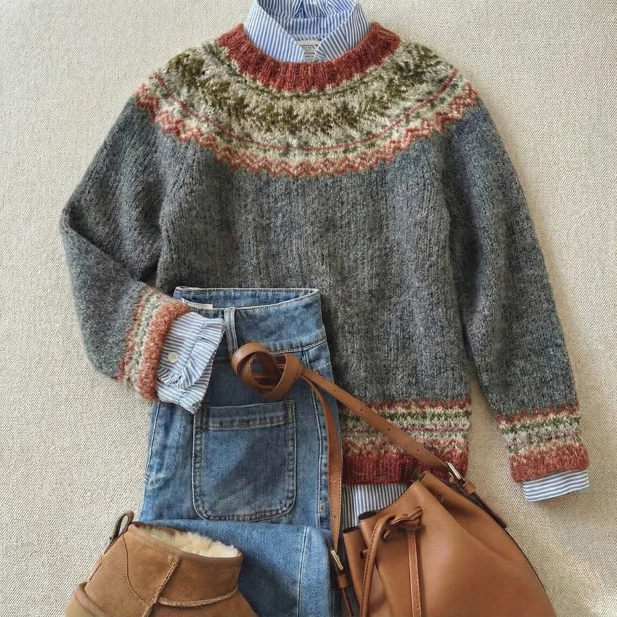 Megan™ | Pull en Tricot Vintage Classique