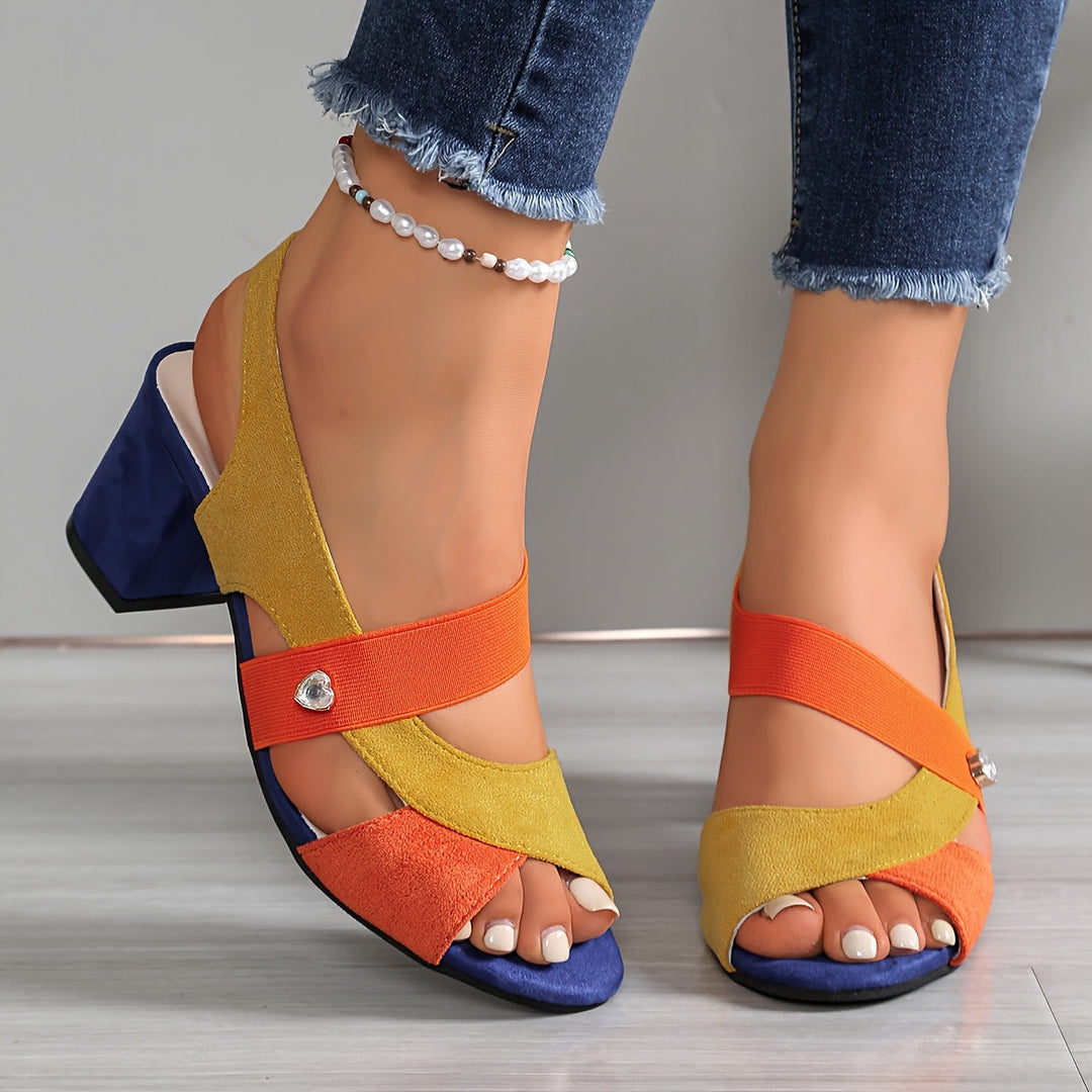 Lucia™ | Talons Blocs Orthopédiques de Confort