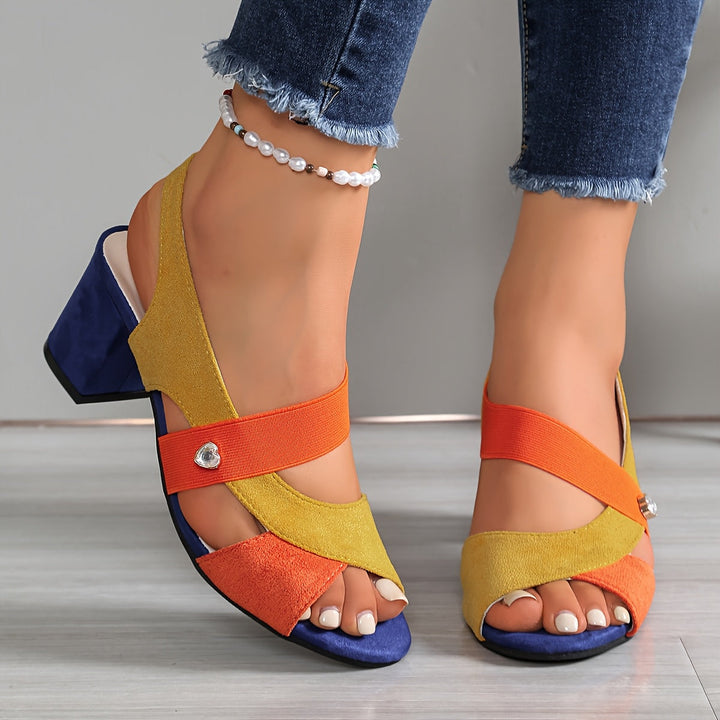 Lucia™ | Talons Blocs Orthopédiques de Confort