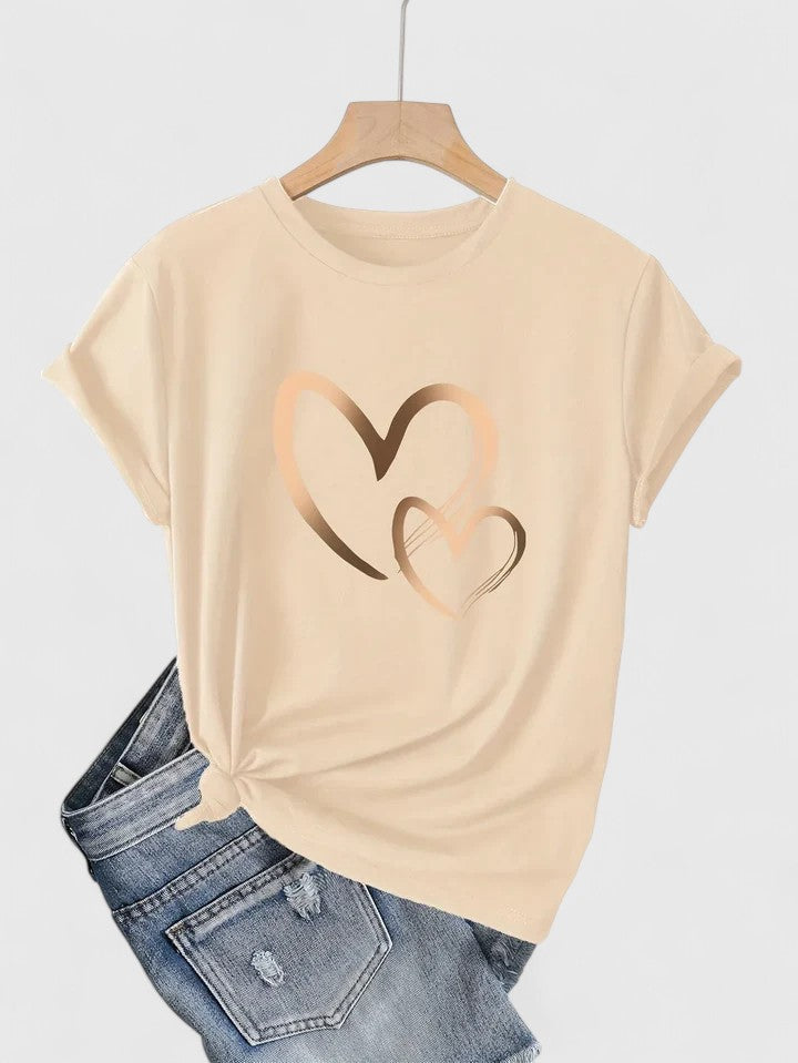 Lea | T-shirt confortable à manches courtes.