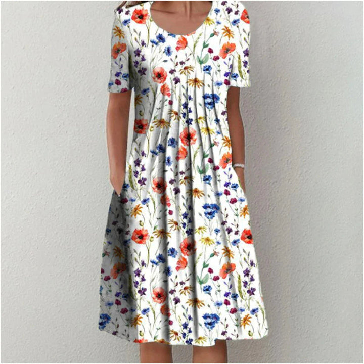 Carol | Robe en Coton avec Couverture du Ventre