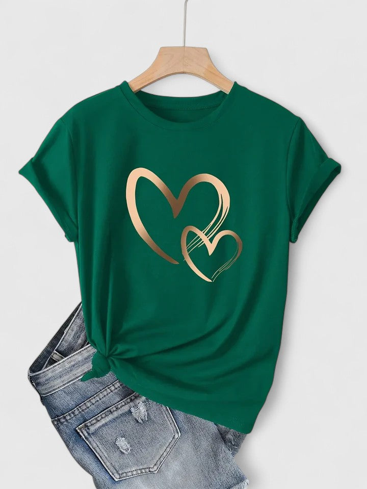 Lea | T-shirt confortable à manches courtes.