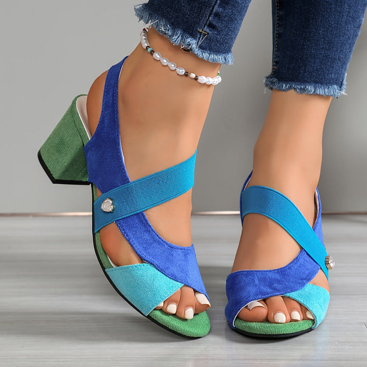 Lucia™ | Talons Blocs Orthopédiques de Confort