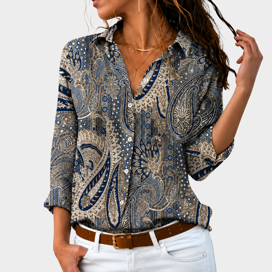 Blouse Charmante Paisley Intemporelle