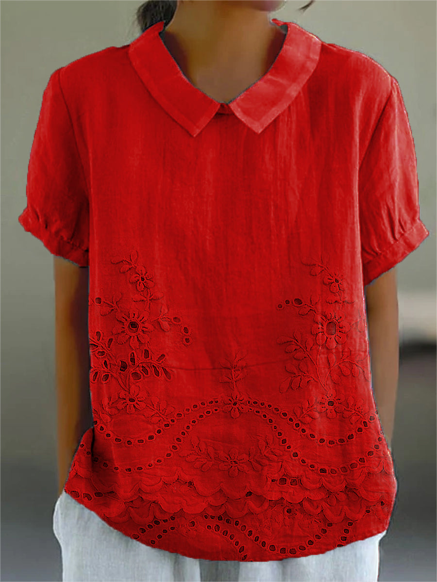 Lily™ | Chemise brodée