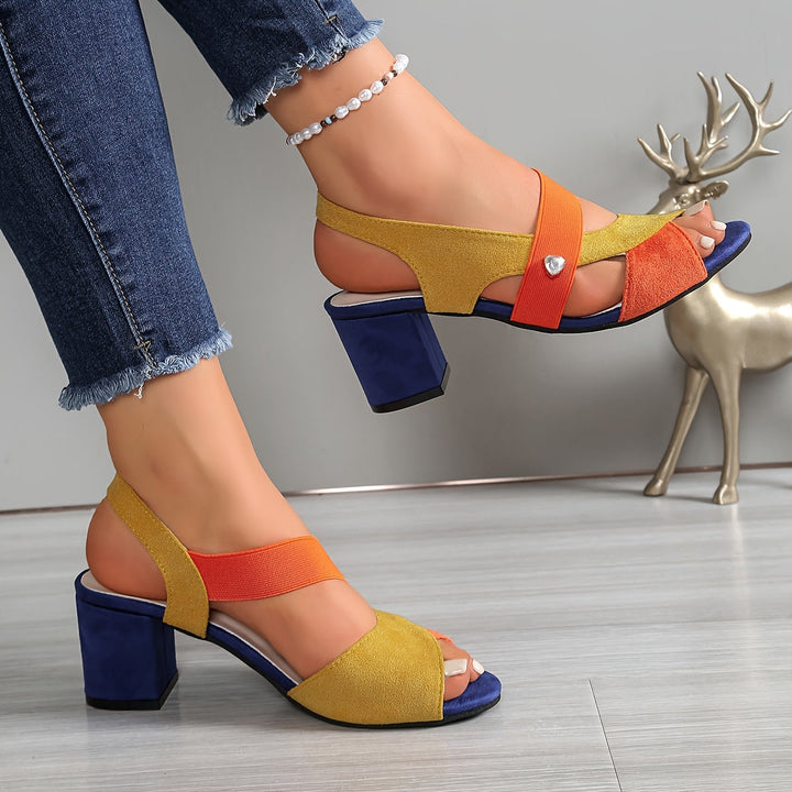 Lucia™ | Talons Blocs Orthopédiques de Confort