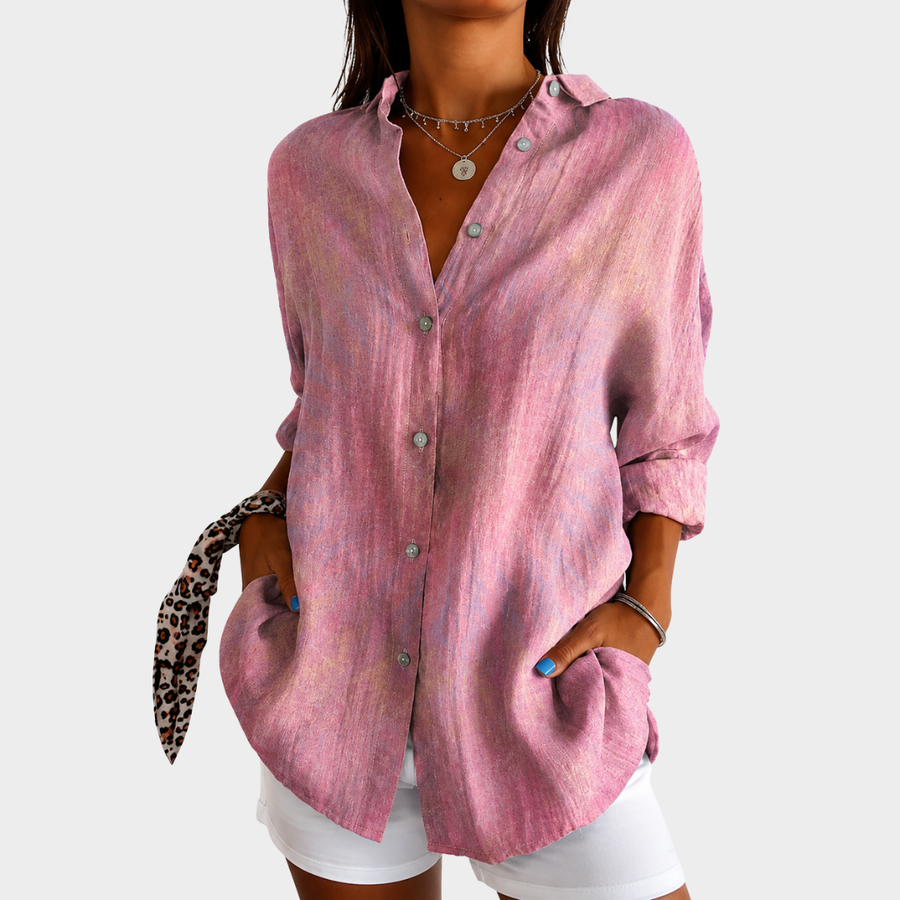 Blouse Quotidienne Whisper Rose