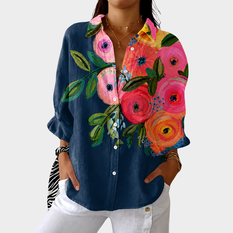 Blouse Imprimée et Colorée