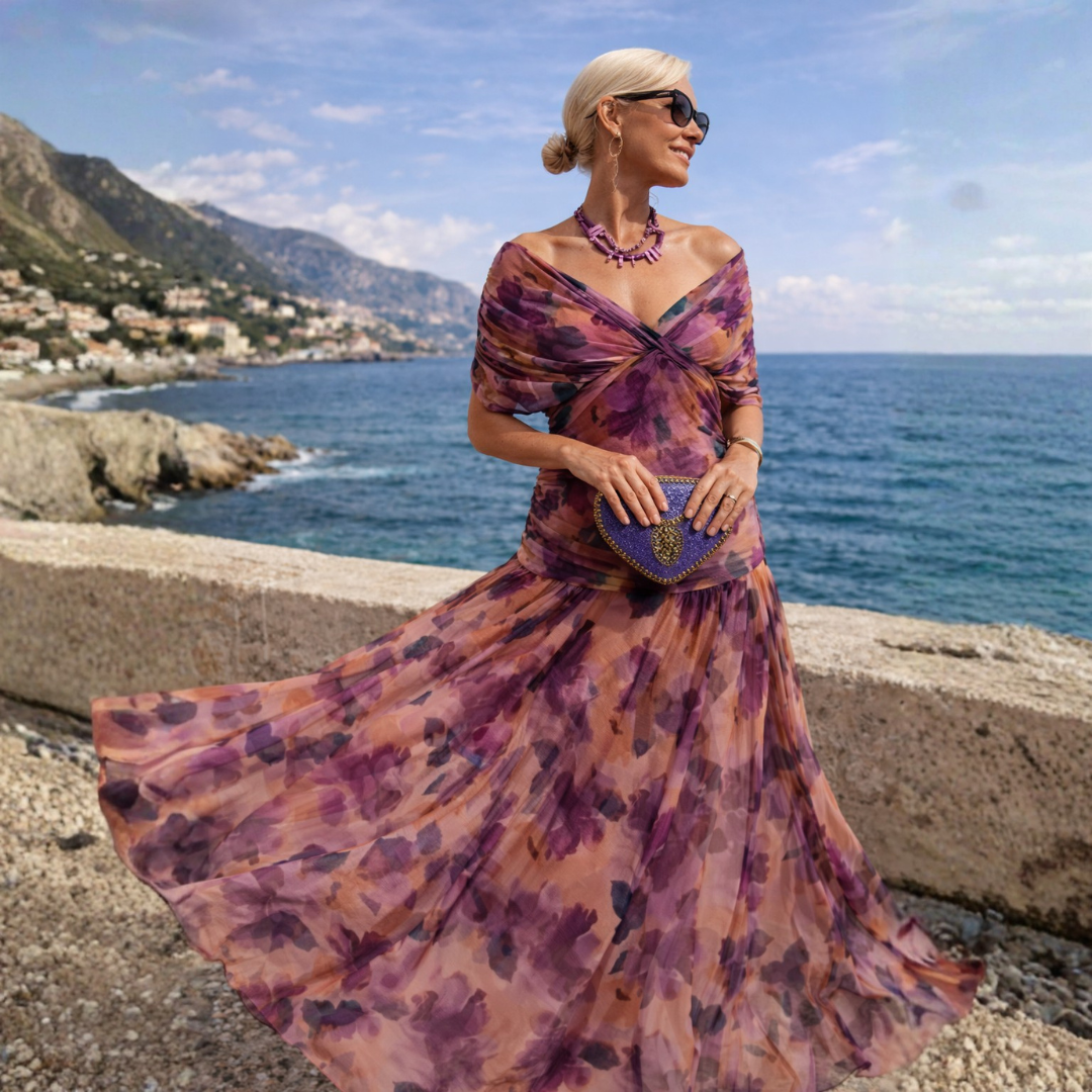 Mikaela | Robe Maxi Off Shoulder