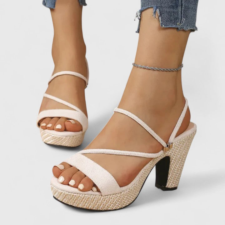 Talons en Cuir Véritable Sophistiqués Luxe