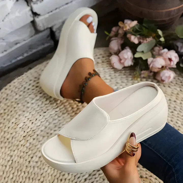 Eliza™ – Sandales Wedge Orthopédiques à Enfiler
