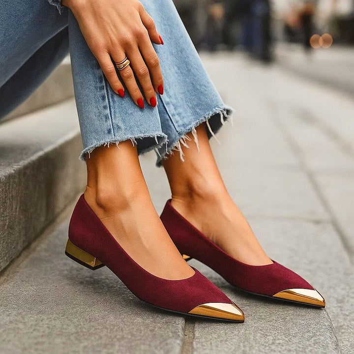 FLATS AVELINE OR POINTÉ